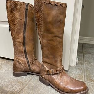 Bed Stu Cobbler tall boots- adjustable calf